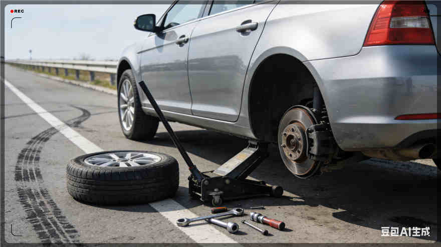 九寨沟道路救援汽车送玻璃水